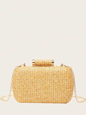 Bolsa De Palha Clutch - Seraphina - Maharu