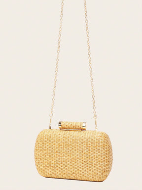 Bolsa De Palha Clutch - Seraphina - Maharu