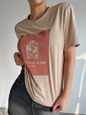 Camiseta Feminina Beauty Scene - Maharu