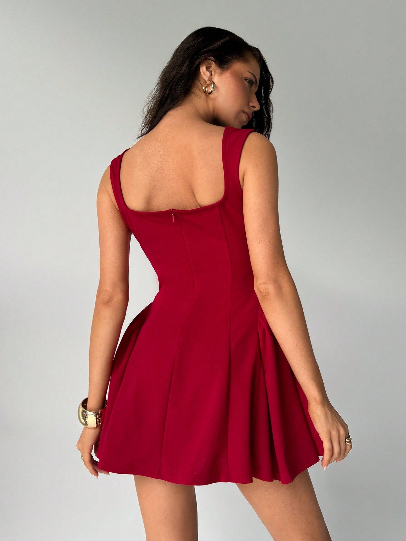 Vestido Curto Rodado - Maharu