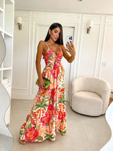 Vestido Longo Floral - Margô - Maharu